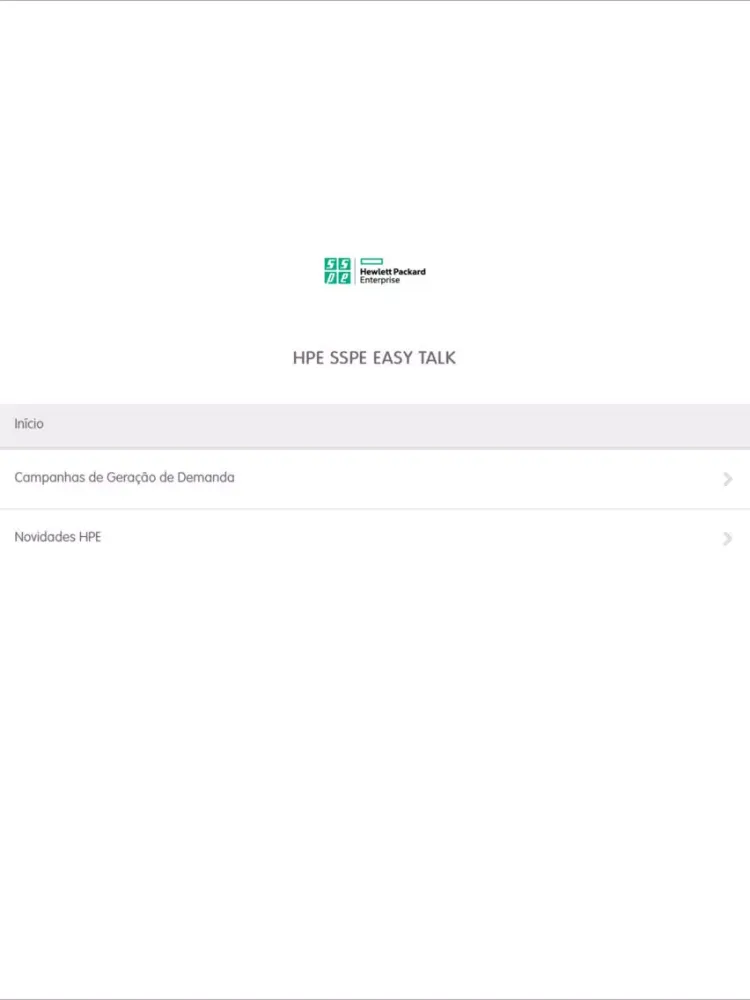 HPE SSPE Easy Talk iPad  سکرین شاٹس