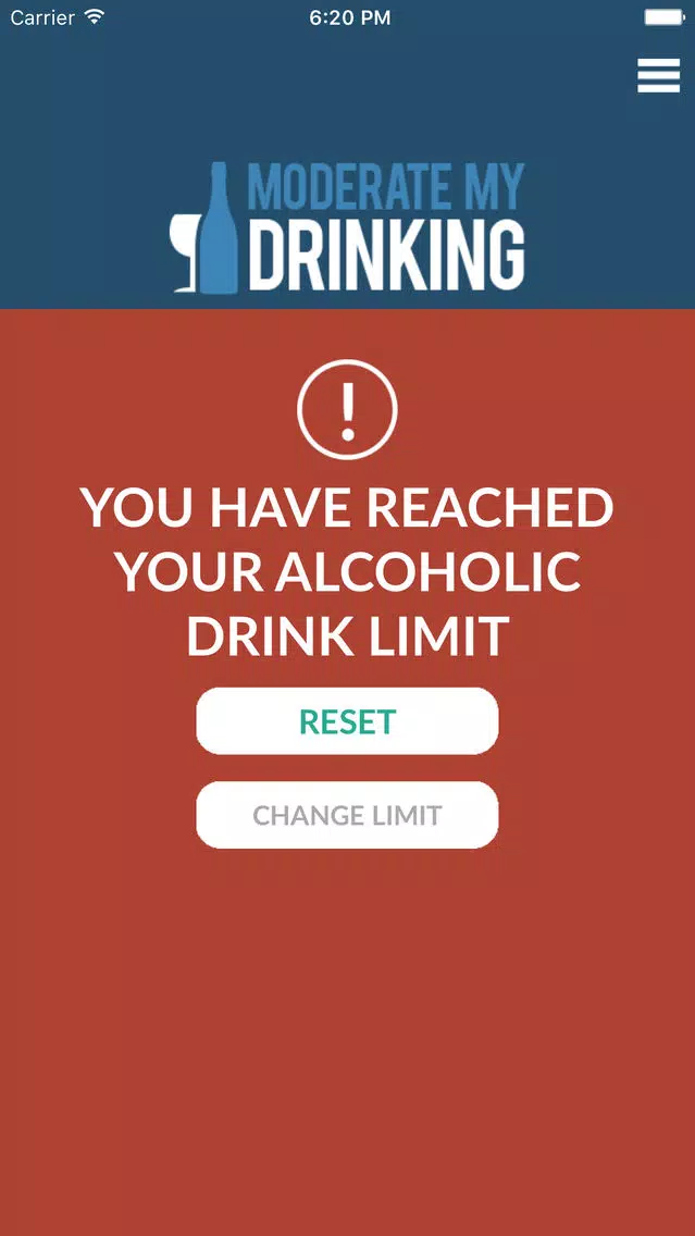 Moderate, Control My Drinking Screenshots