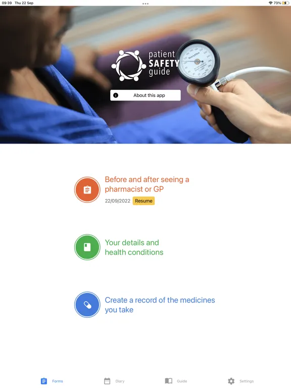 Скриншоты The Patient Safety Guide iPad 