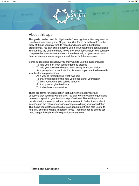 Скриншоты The Patient Safety Guide iPad 