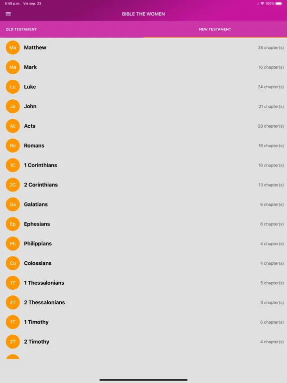 Bible For Women iPad  Ekran Görüntüleri