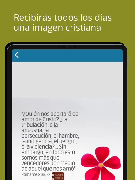 Capturas de tela do La Biblia en Español iPad 