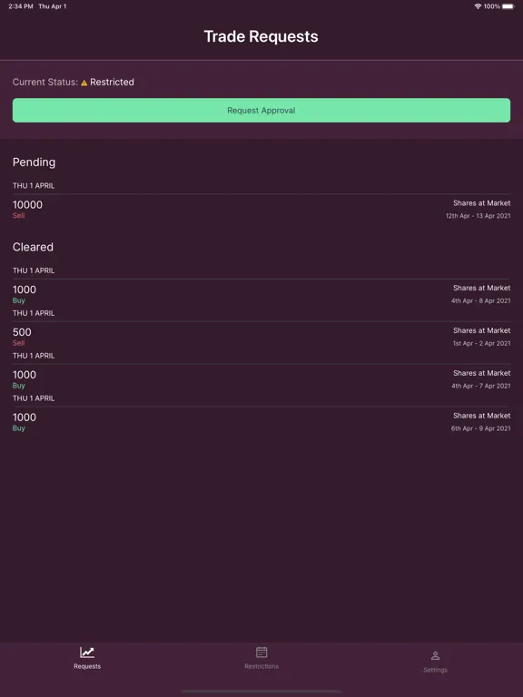 Tangkapan skrin Drawbridge iPad 