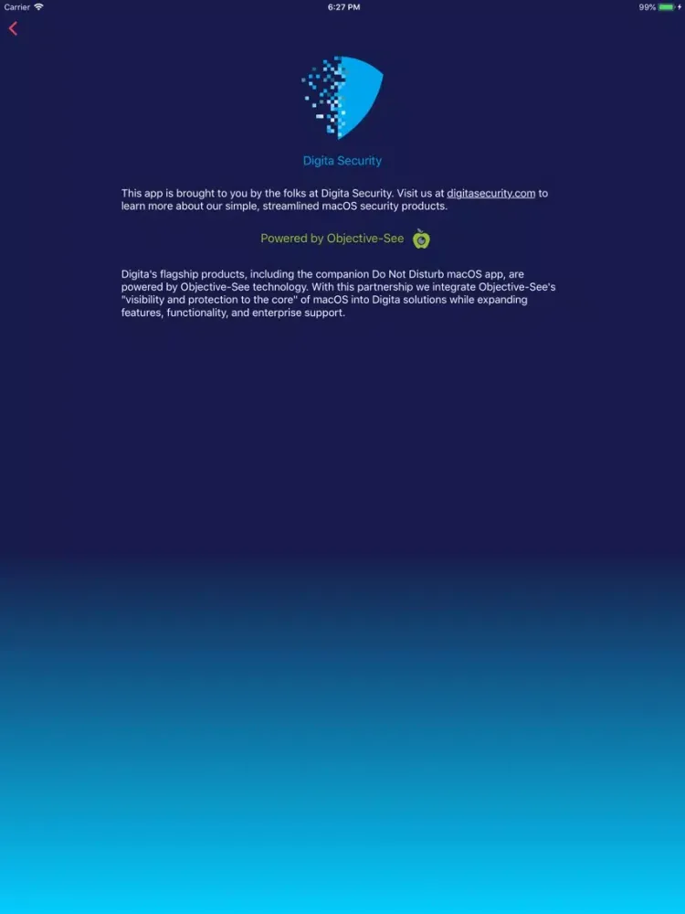 Do Not Disturb Companion iPad  스크린샷