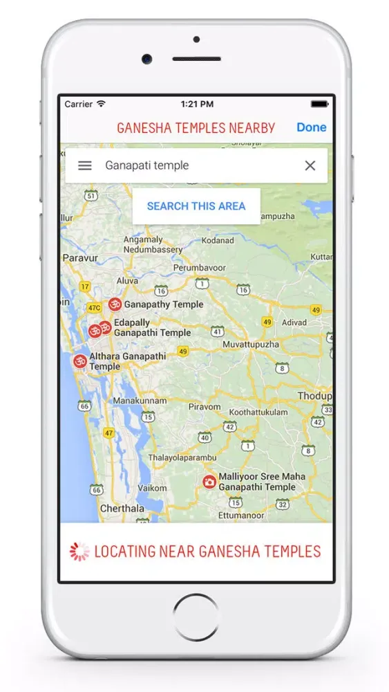 Tangkapan layar Lord Ganesha : Mantras, Stories, Songs, Wallpapers, Krishna Temples