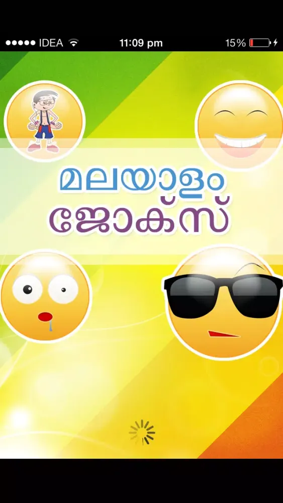 Capturas de tela do Malayalam Jokes
