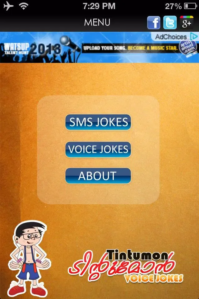 Tintumon Jokes Ekran Görüntüleri