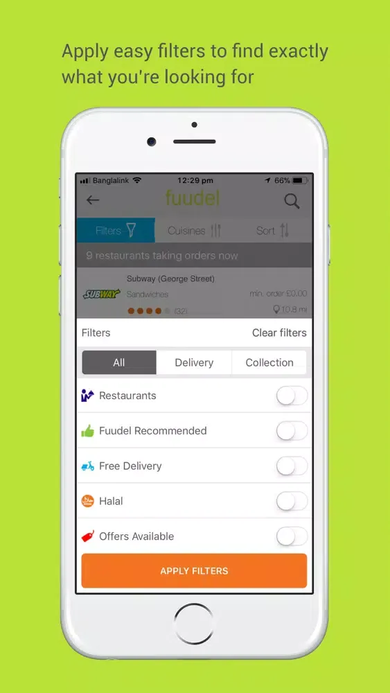 تصاویر Fuudel – Takeaway Delivery
