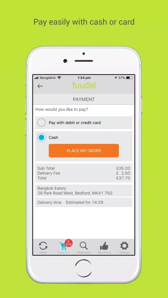 تصاویر Fuudel – Takeaway Delivery