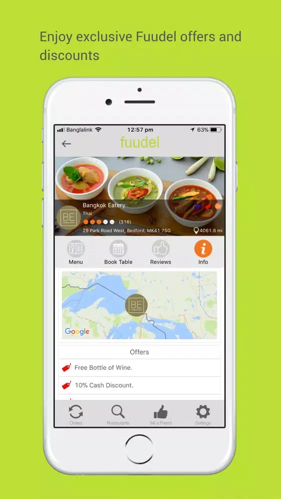 تصاویر Fuudel – Takeaway Delivery