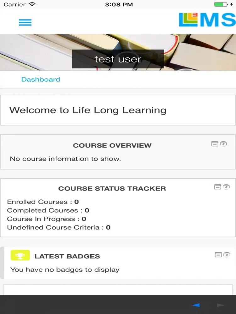 3LMS UAT iPad 應用截圖
