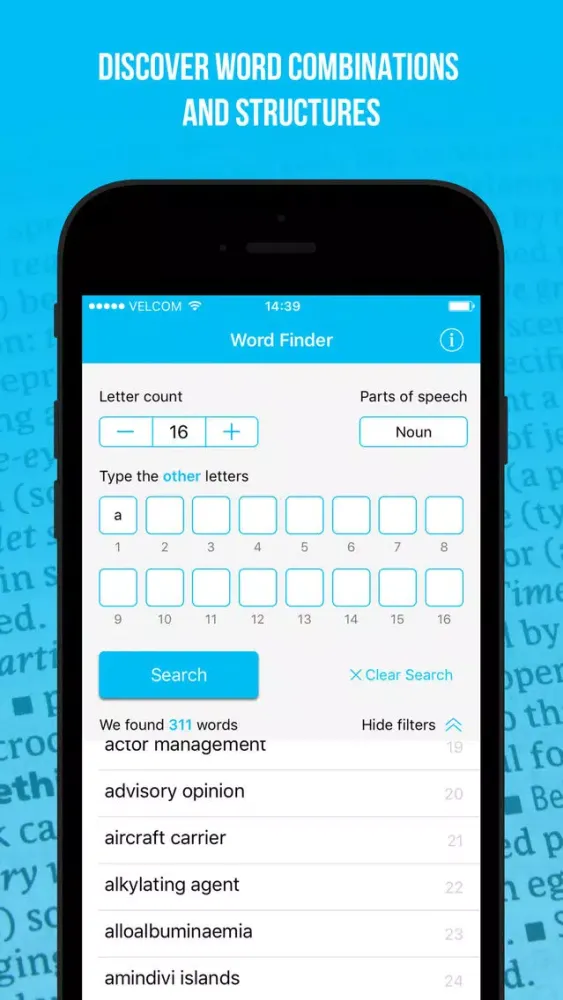WordFinder - Crossword Hacker Screenshots