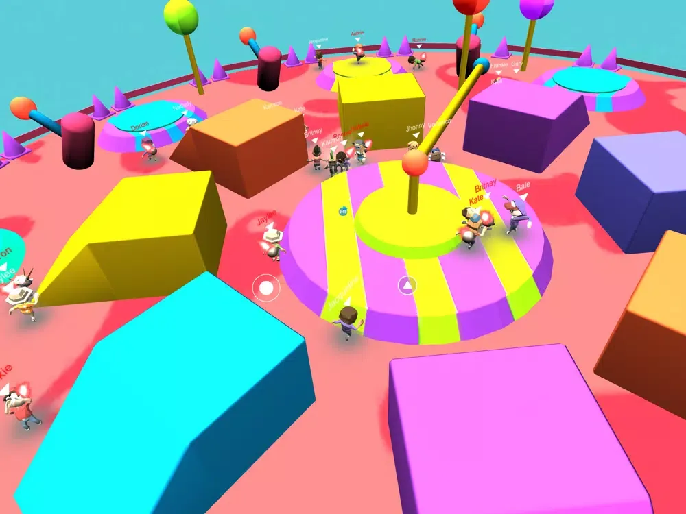 Dudes Mayhem Race 3D iPad  Screenshots