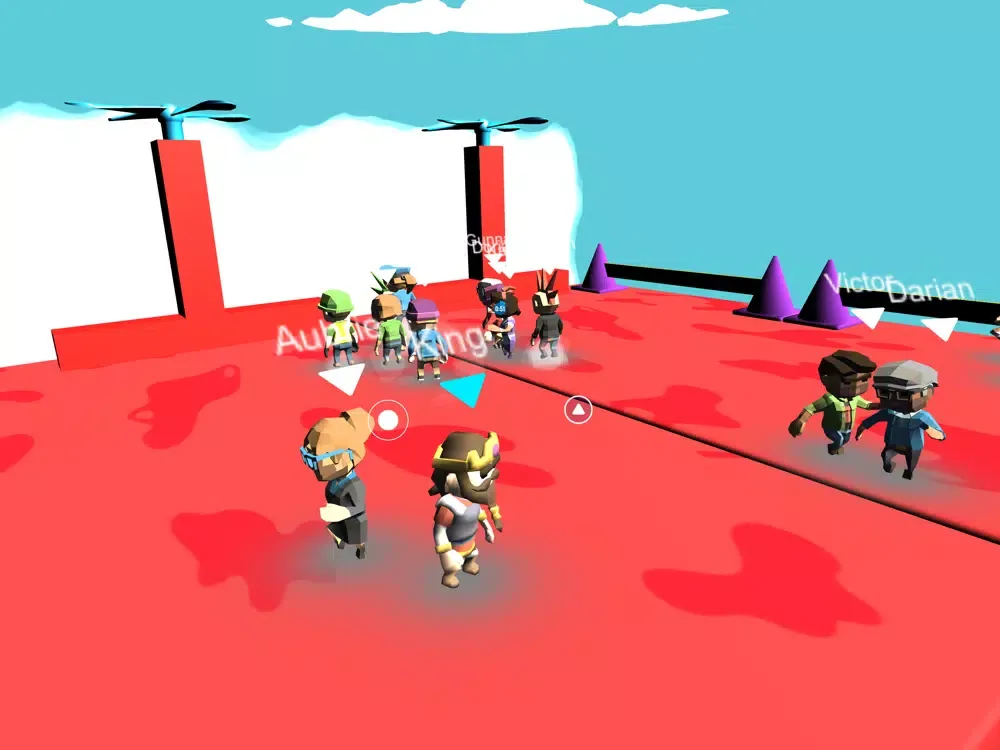 Dudes Mayhem Race 3D iPad  Screenshots