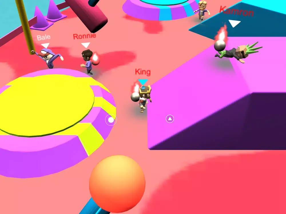 Dudes Mayhem Race 3D iPad  Screenshots