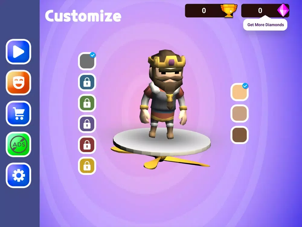 Dudes Mayhem Race 3D iPad  Screenshots