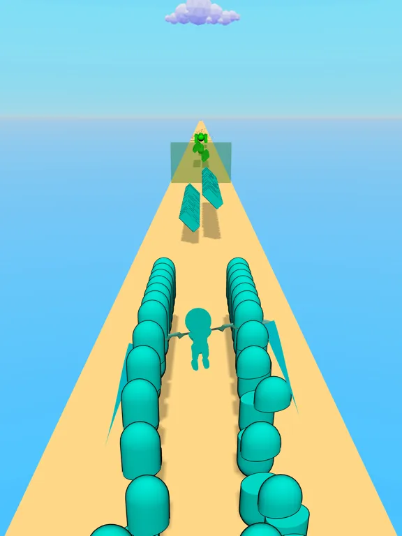 Скриншоты Samurai Slice: Color Shapes 3D iPad 