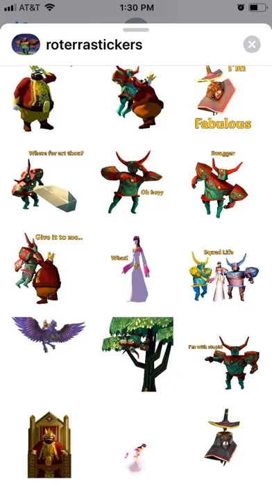 Roterra Game Emoji Stickers スクリーンショット