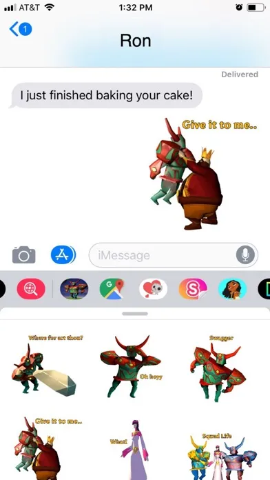 Roterra Game Emoji Stickers スクリーンショット