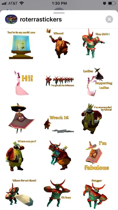 Roterra Game Emoji Stickers スクリーンショット