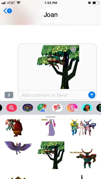 Roterra Game Emoji Stickers スクリーンショット