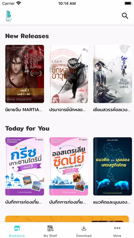 Скриншоты BrandBaker e-Library