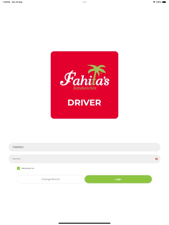 Tangkapan layar Fahitas Delivery Man iPad 