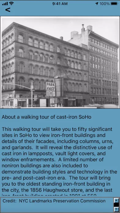 Cast Iron SoHo Walking Tour スクリーンショット