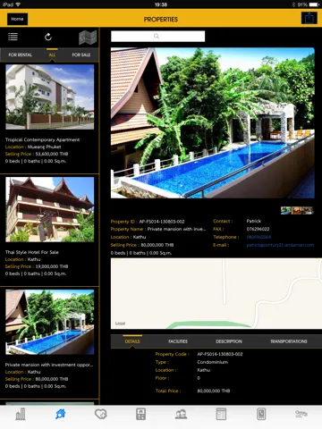 Century21 Thailand iPad  Screenshots