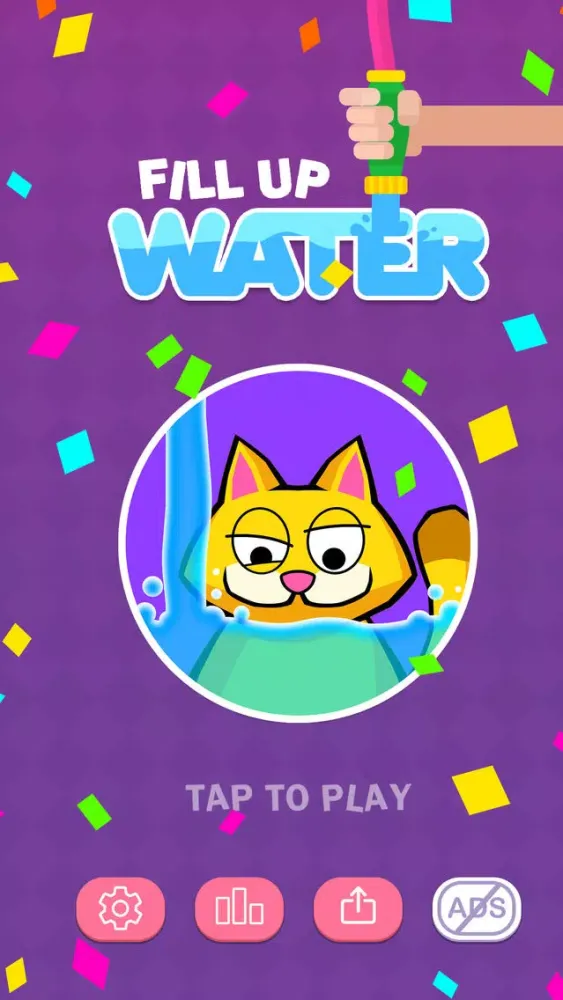 Tangkapan layar Fill Up Water