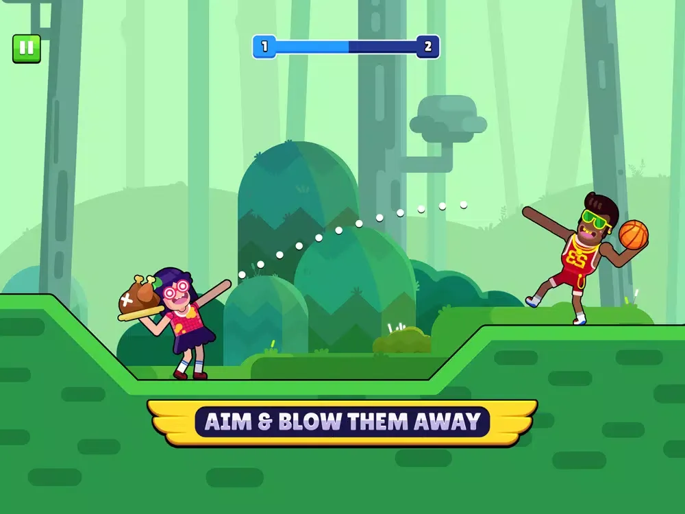 Tangkapan skrin Marksmen iPad 