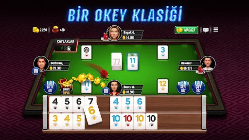 Can Okey - Online Çanak Okey应用截图