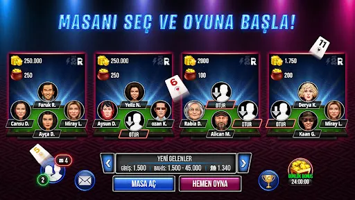 Can Okey - Online Çanak Okey应用截图