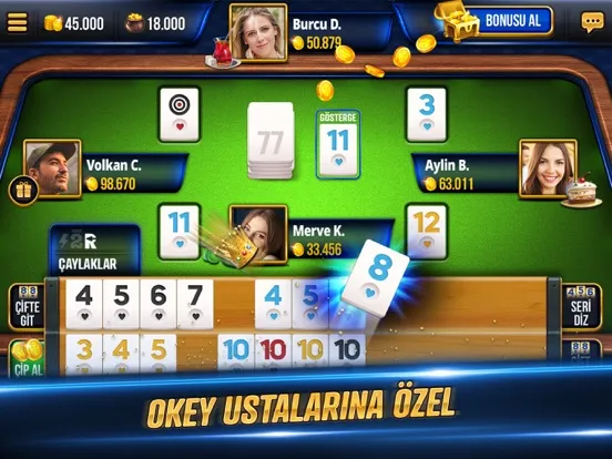 Okey - Tekel Okey iPad  Ekran Görüntüleri