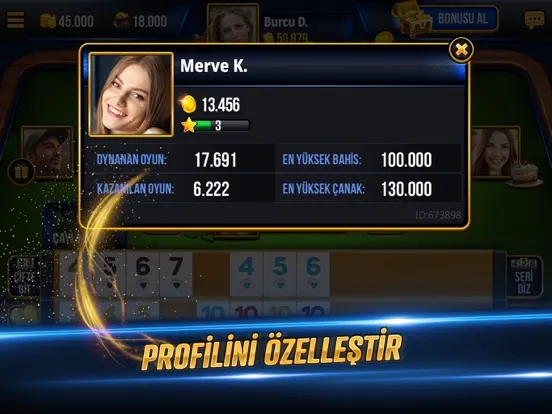 Okey - Tekel Okey iPad  Ekran Görüntüleri