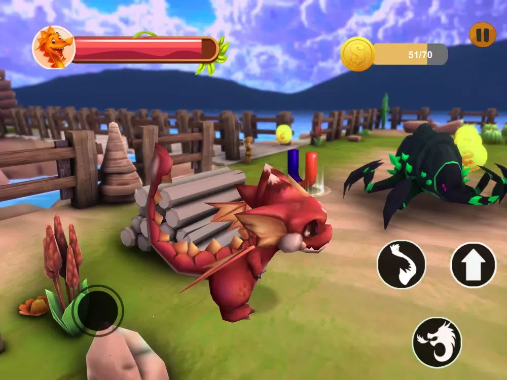 Captures d'écran de Angry Dragon Land War Story iPad 