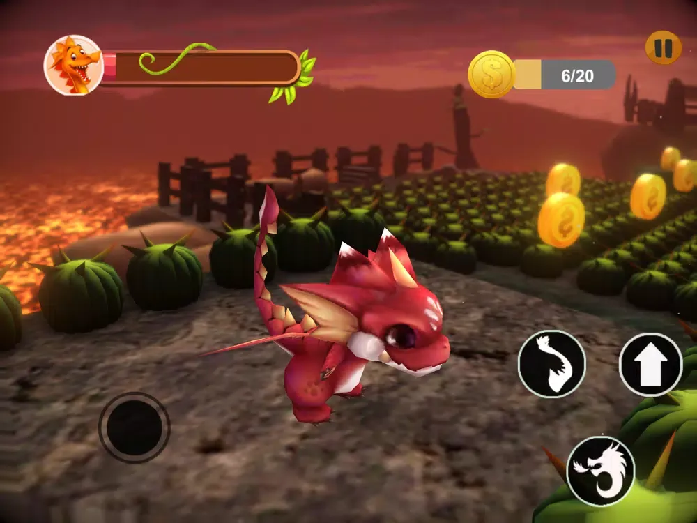 Captures d'écran de Angry Dragon Land War Story iPad 