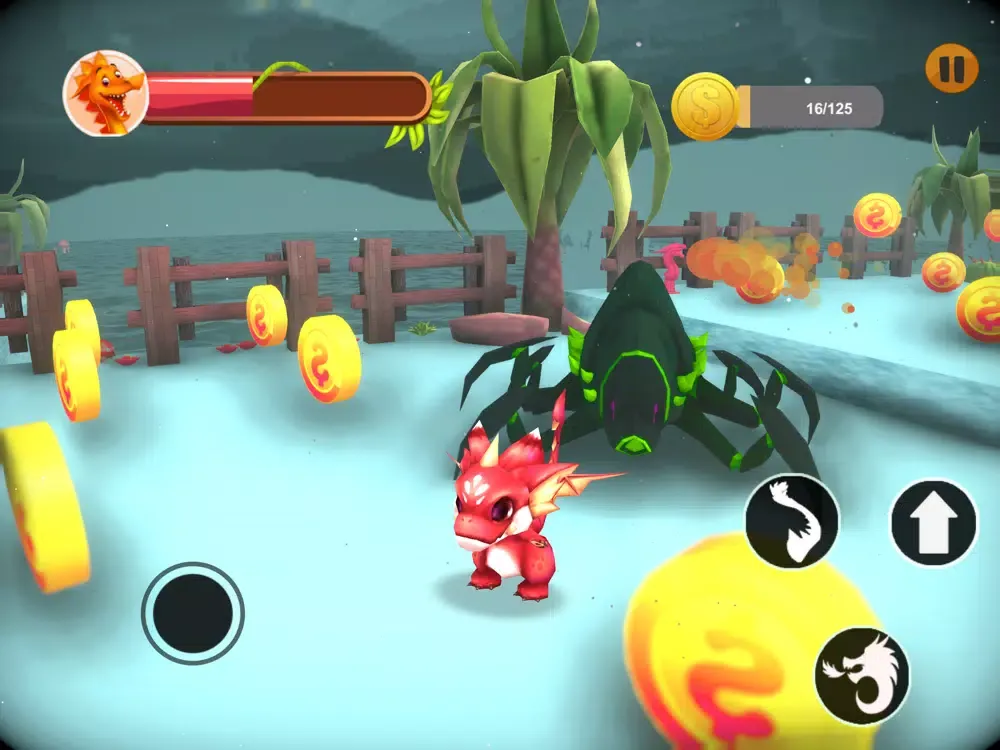 Captures d'écran de Angry Dragon Land War Story iPad 