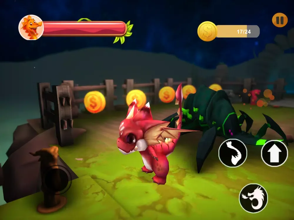 Captures d'écran de Angry Dragon Land War Story iPad 