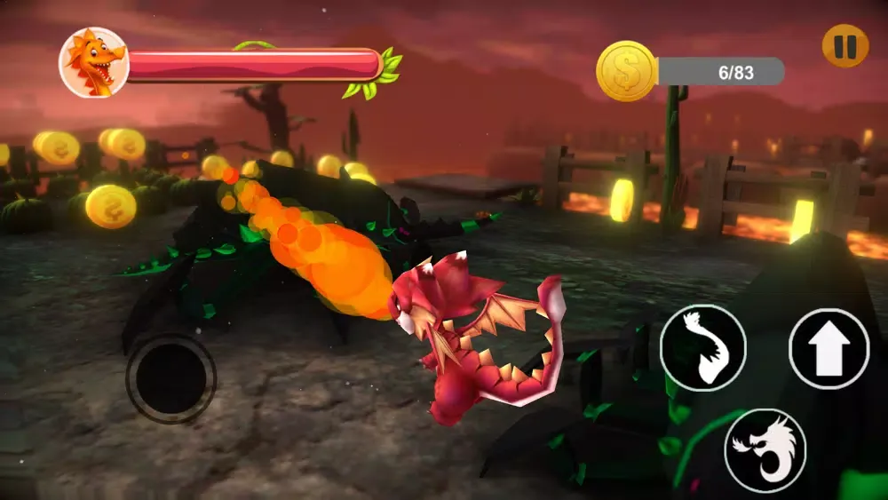 Captures d'écran de Angry Dragon Land War Story