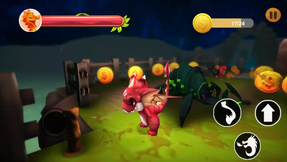 Captures d'écran de Angry Dragon Land War Story