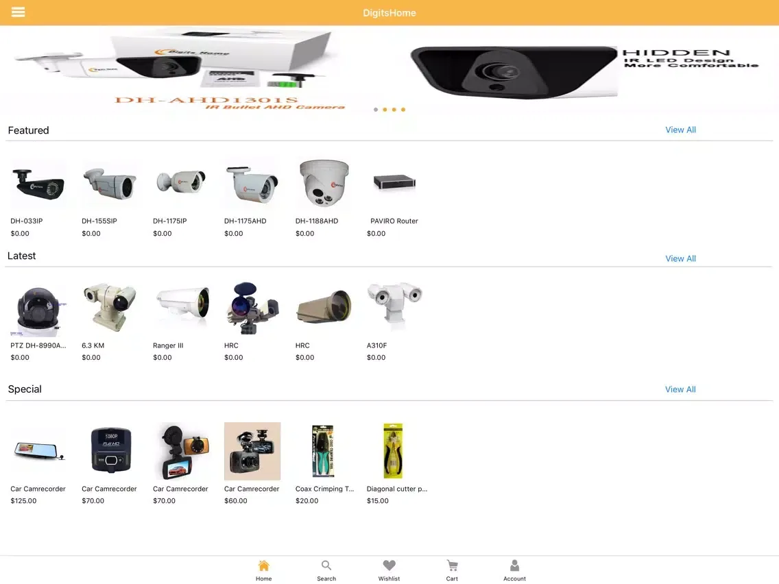 Скриншоты Digits Home CCTV & Security iPad 