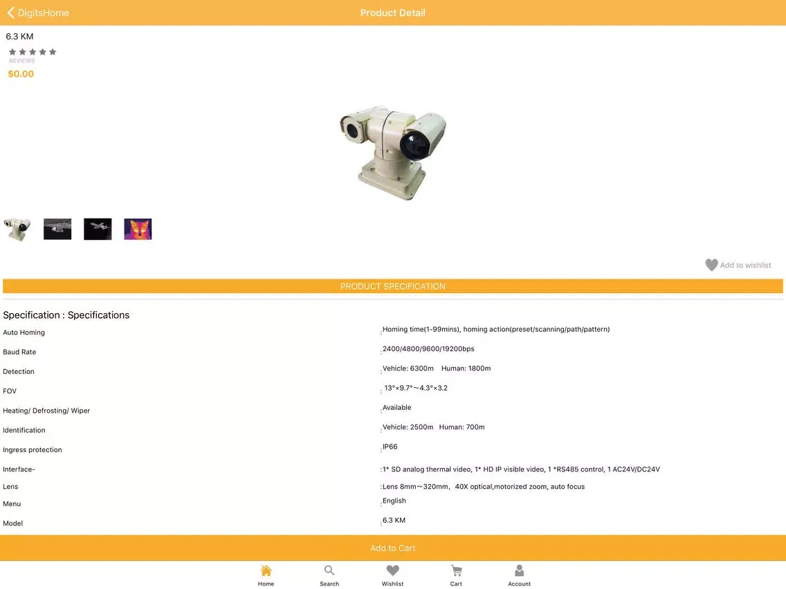 Скриншоты Digits Home CCTV & Security iPad 