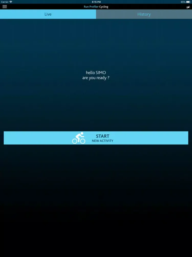صور Run Profiler Cycling iPad 