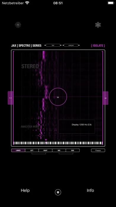 JAX SPECTRO SERIES : Isolate स्क्रीनशॉट