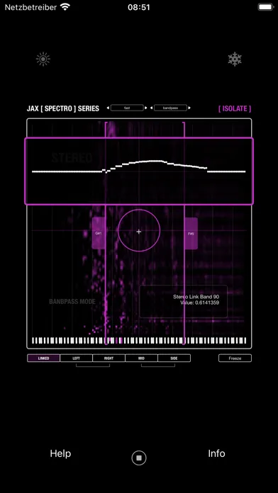 JAX SPECTRO SERIES : Isolate स्क्रीनशॉट