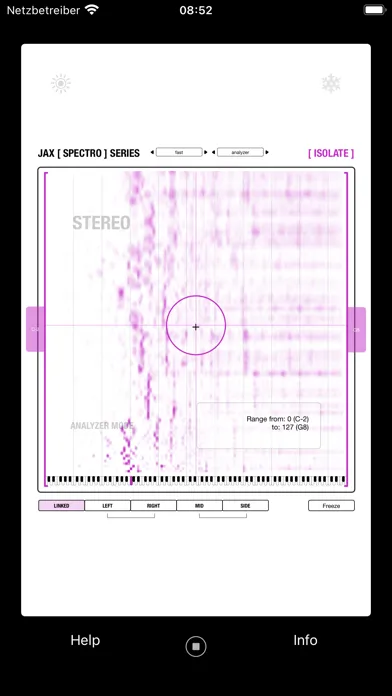 JAX SPECTRO SERIES : Isolate स्क्रीनशॉट