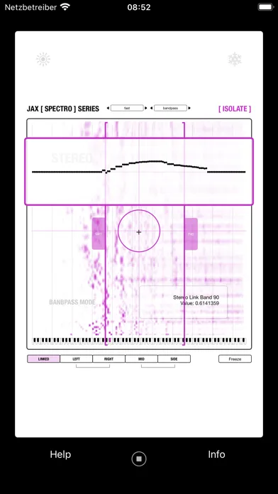 JAX SPECTRO SERIES : Isolate स्क्रीनशॉट