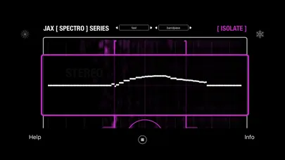 JAX SPECTRO SERIES : Isolate स्क्रीनशॉट