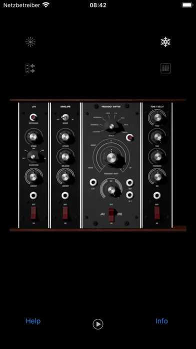 JAX ONE Frequency Shifter Screenshots